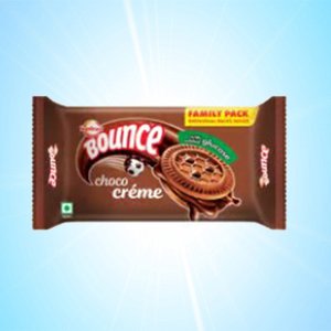 Sunfeast Bounce Orange Cream Biscuits MRP 10