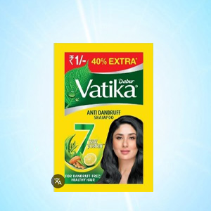 Vatika shampoo (yellow)